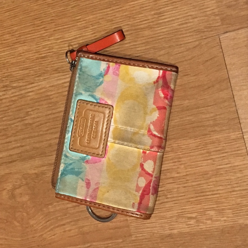 Coach card holder